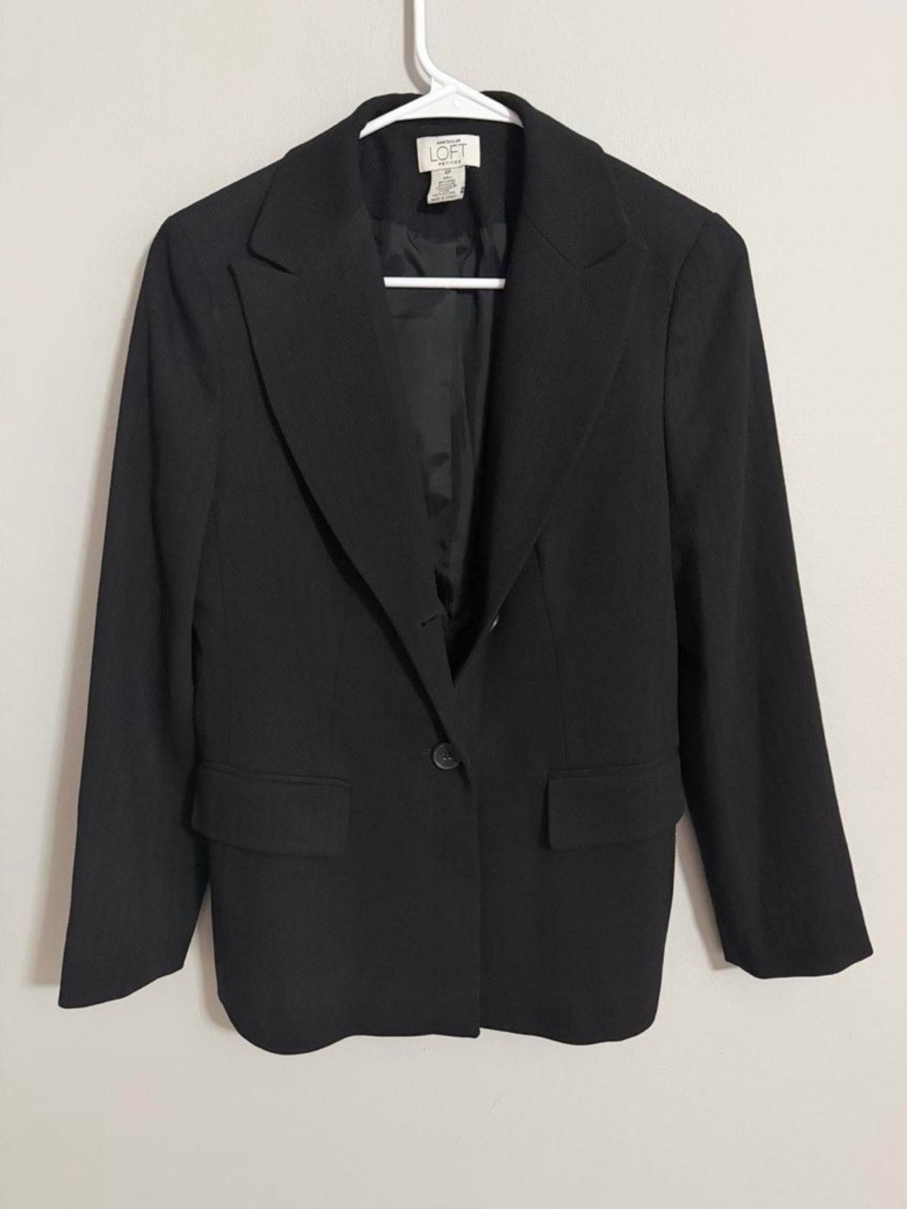LOFT Women's Black Blazer Jacket